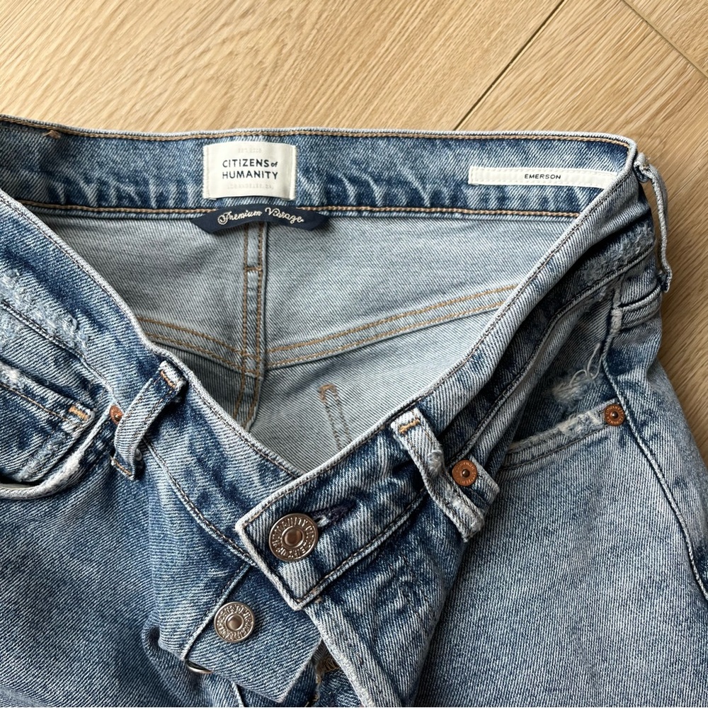 Citizens of Humanity Emerson Slim Boyfriend Jeans - Freeport - Picture 14 of 14